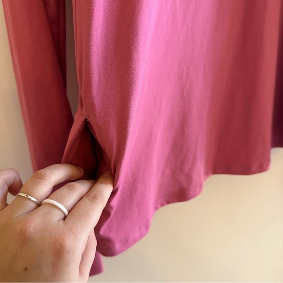 Under Armour Women's Qlifier Run 2 Half Zip Running Pink Jacket L - Picture 9 of 13